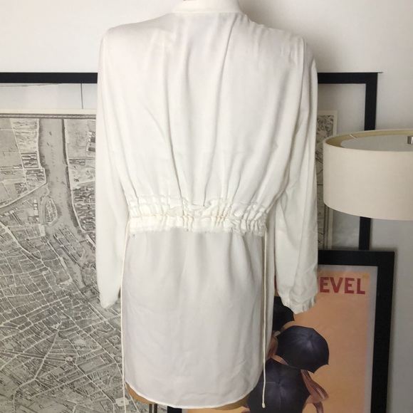3.1 Phillip Lim white tunic shirt Size 2 - Picture 6 of 11